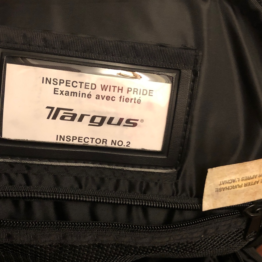 Targus Black Multi-Compartment Backpack - Picture 2 of 13